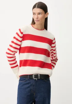 Marc O'Polo pulover de lana culoarea bej, light, 600605460243 imagine