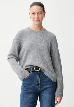 Marc O'Polo pulover de lana culoarea gri, light, 508612160463 imagine