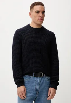 Marc O'Polo pulover din amestec de lana culoarea bleumarin, 5000007326 imagine