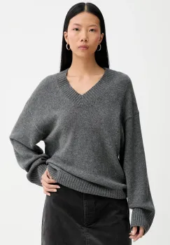 Marc O'Polo pulover din amestec de lana culoarea gri, 510609060235 imagine