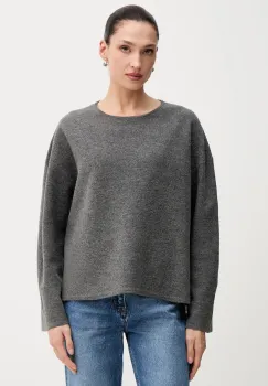Marc O'Polo pulover din amestec de lana culoarea gri, light, 510609860487 imagine