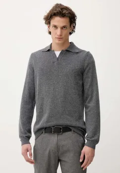 Marc O'Polo pulover din amestec de lana culoarea gri, light, 529514460150 imagine