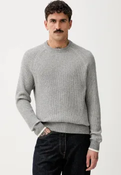 Marc O'Polo pulover din amestec de lana culoarea gri, light, 531516060208 imagine