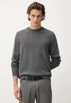 Marc O'Polo pulover din amestec de lana culoarea gri, light, M29514460504 imagine