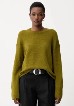 Marc O'Polo pulover din amestec de lana culoarea verde, light, 509607460179 imagine