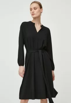 Marc O'Polo rochie culoarea negru, mini, evazati imagine
