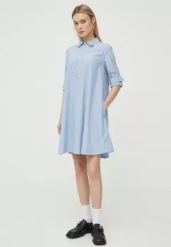 Marc O'Polo rochie din bumbac mini, evazati imagine