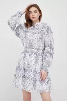 Marc O'Polo rochie din bumbac mini, evazati imagine