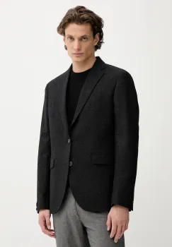 Marc O'Polo sacou cu lana culoarea negru, 529017080094 imagine