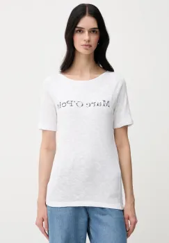 Marc O'Polo tricou culoarea alb, 504226151231 imagine