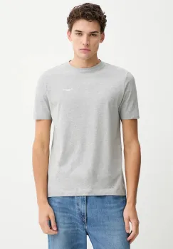 Marc O'Polo tricou din bumbac 2-pack culoarea negru, melanj, 5000009271 imagine