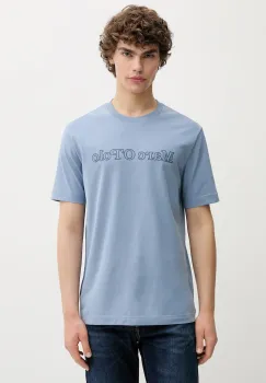 Marc O'Polo tricou din bumbac cu imprimeu, 526201251154 imagine