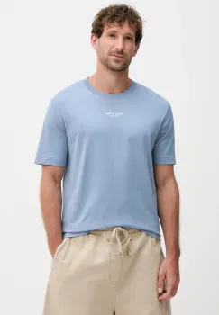 Marc O'Polo tricou din bumbac cu imprimeu, 526201251382 imagine