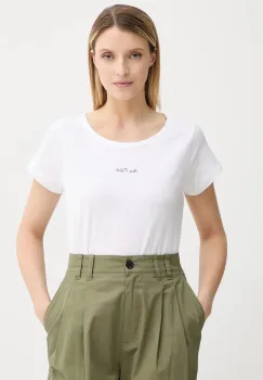 Marc O'Polo tricou din bumbac culoarea alb, 506206751431 imagine