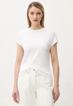 Marc O'Polo tricou din bumbac culoarea alb, 516210051549 imagine