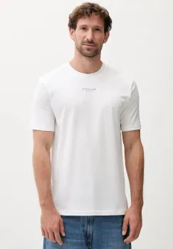 Marc O'Polo tricou din bumbac culoarea alb, cu imprimeu, B21201251382 imagine