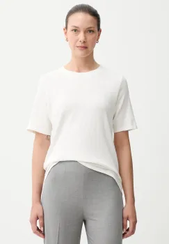 Marc O'Polo tricou din bumbac culoarea bej, 5000006282 imagine