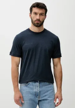 Marc O'Polo tricou din bumbac culoarea bleumarin, uni, 5000006558 imagine