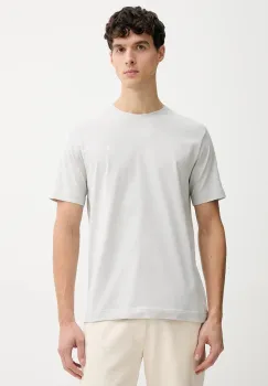 Marc O'Polo tricou din bumbac culoarea gri, uni, 620201251054 imagine