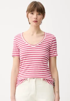 Marc O'Polo tricou din bumbac culoarea roz, 504219651293 imagine