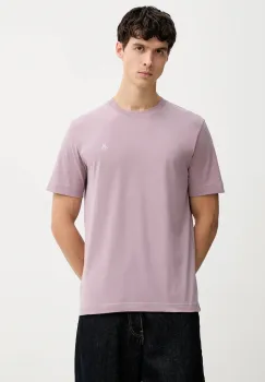 Marc O'Polo tricou din bumbac culoarea roz, uni, 620201251054 imagine