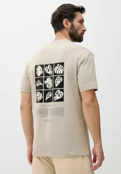 Marc O'Polo tricou din bumbac culoarea verde, cu imprimeu, 524206451260 imagine