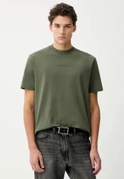 Marc O'Polo tricou din bumbac culoarea verde, uni, 5000007709 imagine