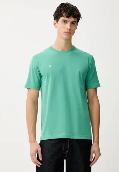 Marc O'Polo tricou din bumbac culoarea verde, uni, 620201251054 imagine