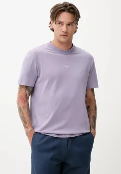 Marc O'Polo tricou din bumbac culoarea violet, cu imprimeu, 5000006576 imagine