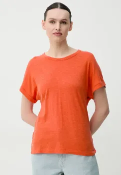Marc O'Polo tricou femei, culoarea portocaliu, 503212151387 imagine