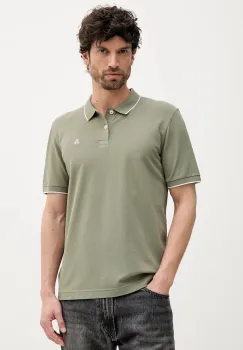 Marc O'Polo tricou polo culoarea verde, uni, 536214753186 imagine