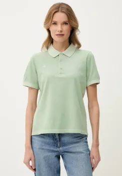 Marc O'Polo tricou polo femei, culoarea verde, 503237153013 imagine