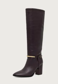 Marciano by Guess  cizme cu toc pentru femei din piele imagine