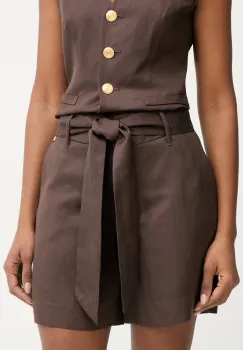 Marciano by Guess Pantaloni scurti eleganti de dama cu amestec de in JANE imagine
