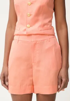 Marciano by Guess pantaloni scurti eleganti de dama cu amestec de in JANE imagine