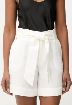 Marciano by Guess pantaloni scurti eleganti de dama cu amestec de in JANE imagine