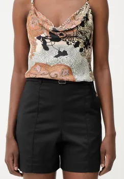 Marciano by Guess pantaloni scurti eleganti pentru femei, cu bumbac SUNNY imagine