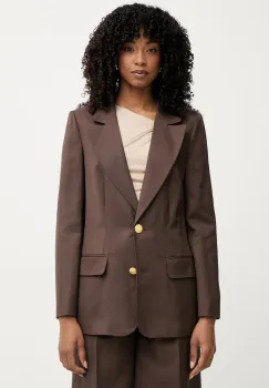 Marciano by Guess sacou cu un singur rand de nasturi de dama cu amestec de in JANE imagine