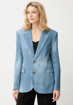 Marciano by Guess Sacou cu un singur rand de nasturi pentru femei din vascoza JEN imagine