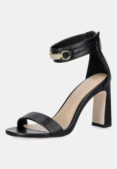 Marciano by Guess sandale cu toc din piele imagine