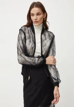Marella bluza femei, culoarea negru, neted, 2423916041200 imagine