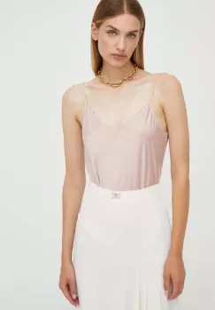 Marella bluza femei, culoarea roz, neted imagine