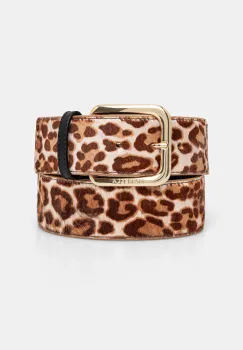 Marella curea de piele culoarea maro, 2523506056200 imagine