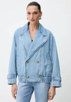 Marella geaca jeans de tranzitie, oversize, 2523046064200 imagine