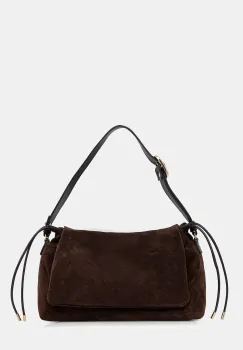 Marella geanta de mana din piele intoarsa MLACARDATO imagine