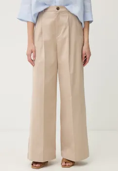 Marella pantaloni pentru femei, din bumbac cu elastan Emme by Marella imagine