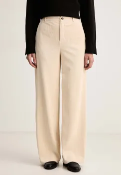 Marella  pantaloni pentru femei din catifea reiata MLSASTRALE imagine