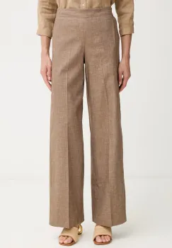 Marella pantaloni regular pentru femei, cu in Emme by Marella imagine