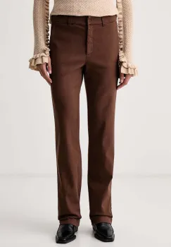 Marella  pantaloni regular pentru femei cu lyocell MLLTAPIOCA imagine