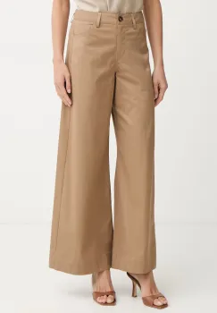 Marella pantaloni regulati pentru femei, din bumbac cu elastan Emme by Marella imagine